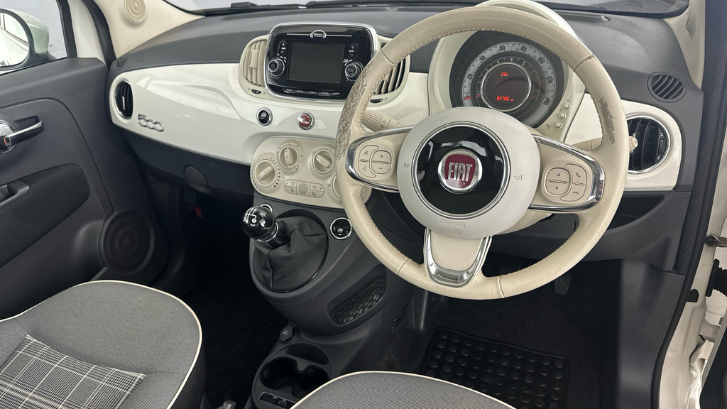 Fiat 500 500 Lounge Red #9