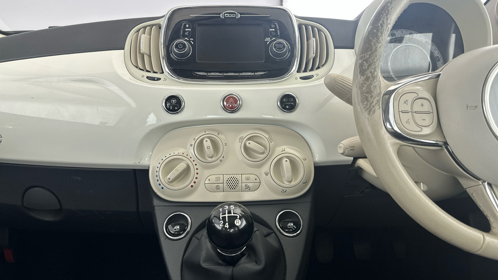 Fiat 500 500 Lounge Red #19