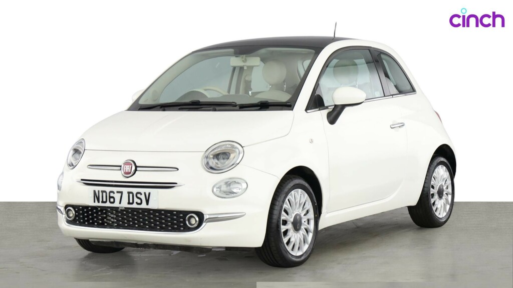 Fiat 500 500 Lounge Red #7