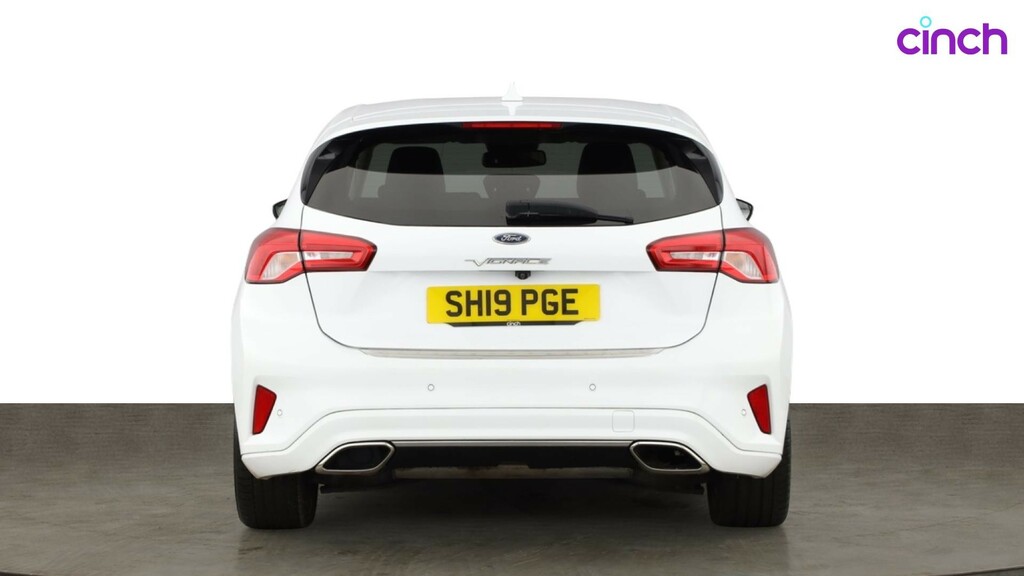 Ford Focus 1.0T Ecoboost St-line Euro 6 Ss White #4
