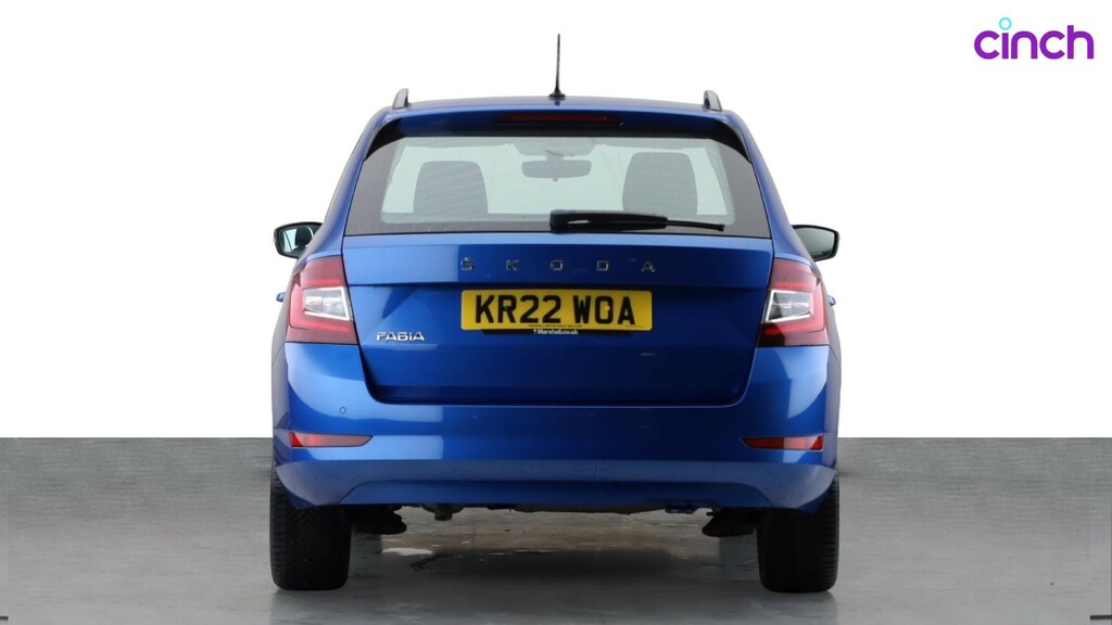Skoda Fabia 1.0 Tsi Se Comfort Blue #5