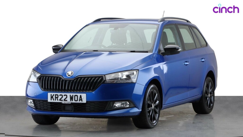 Skoda Fabia 1.0 Tsi Se Comfort Blue #8