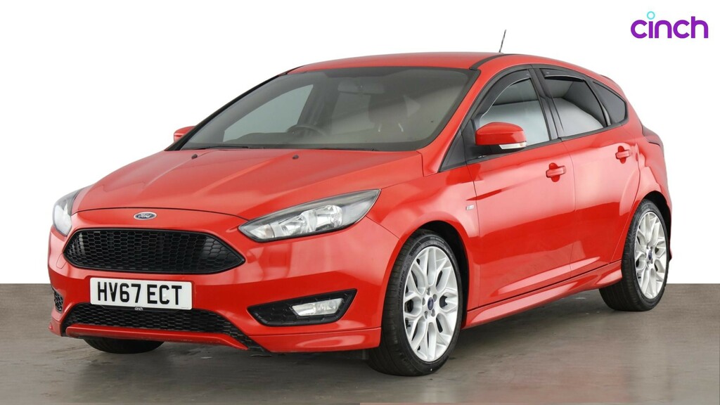 Ford Focus 1.0T Ecoboost St-line Euro 6 Ss White #7