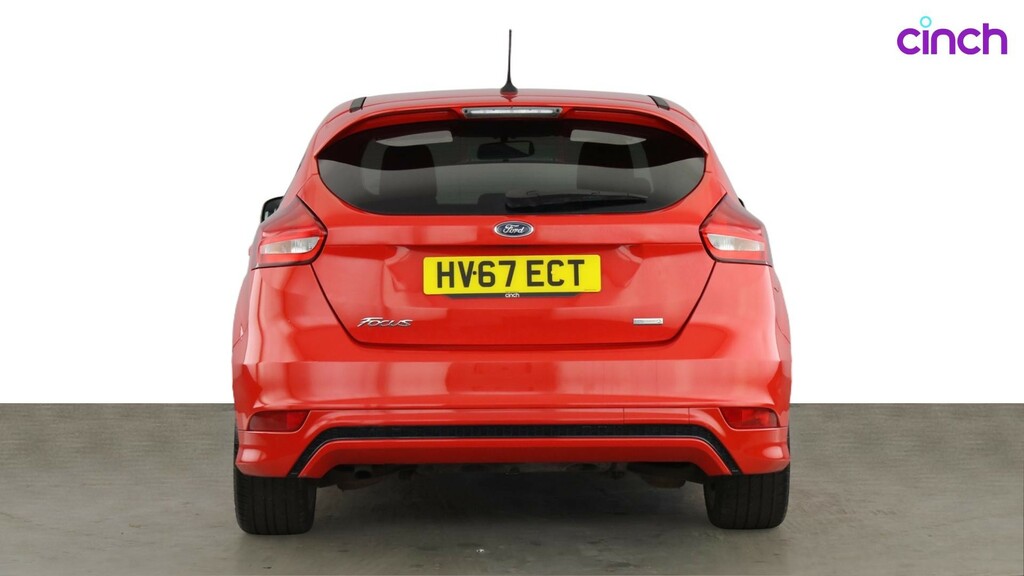 Ford Focus 1.0T Ecoboost St-line Euro 6 Ss White #4