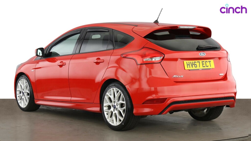 Ford Focus 1.0T Ecoboost St-line Euro 6 Ss White #5