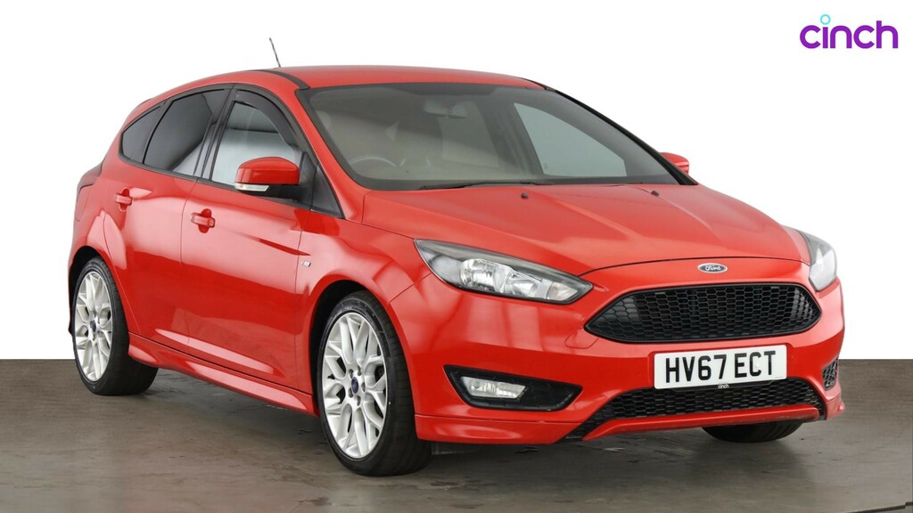 Ford Focus 1.0T Ecoboost St-line Euro 6 Ss White #1