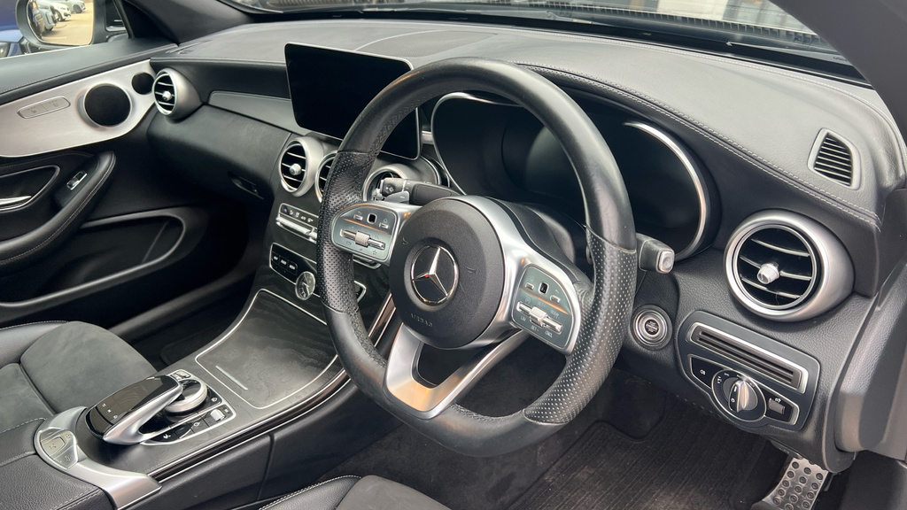 Mercedes-Benz C Class C220d Amg Line U106734 Ulez Black #10
