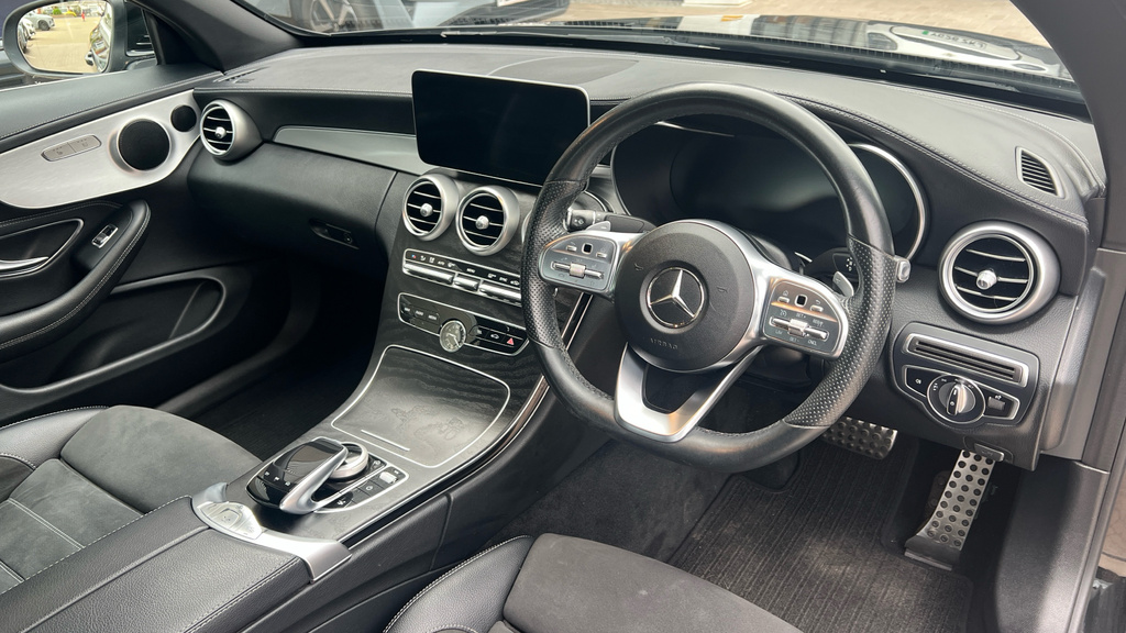 Mercedes-Benz C Class C220d Amg Line U106734 Ulez Black #14