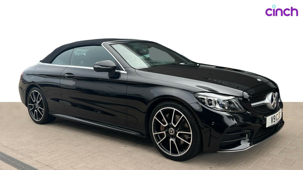 Mercedes-Benz C Class C220d Amg Line U106734 Ulez Black #1
