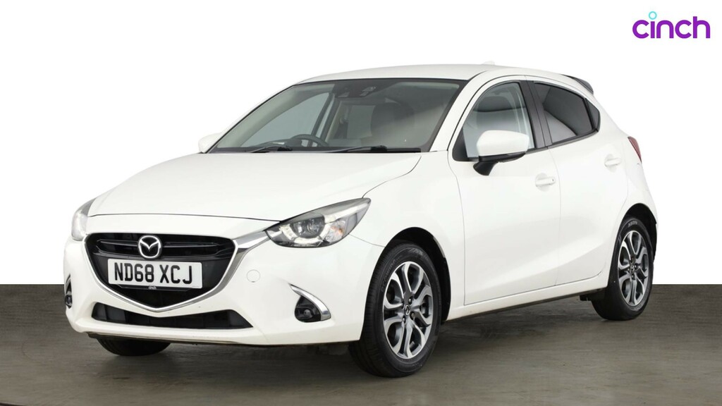 Mazda 2 1.5 Skyactiv-g Sport Black Euro 6 Ss White #7