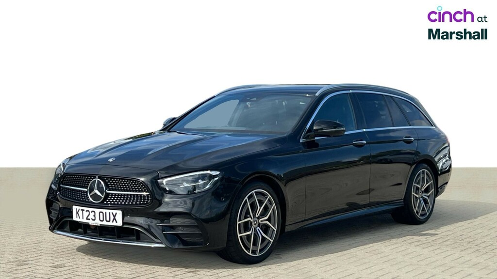 Mercedes-Benz E Class E220d 200 Amg Line Night Ed Prem 9G-tronic 20 Black #7