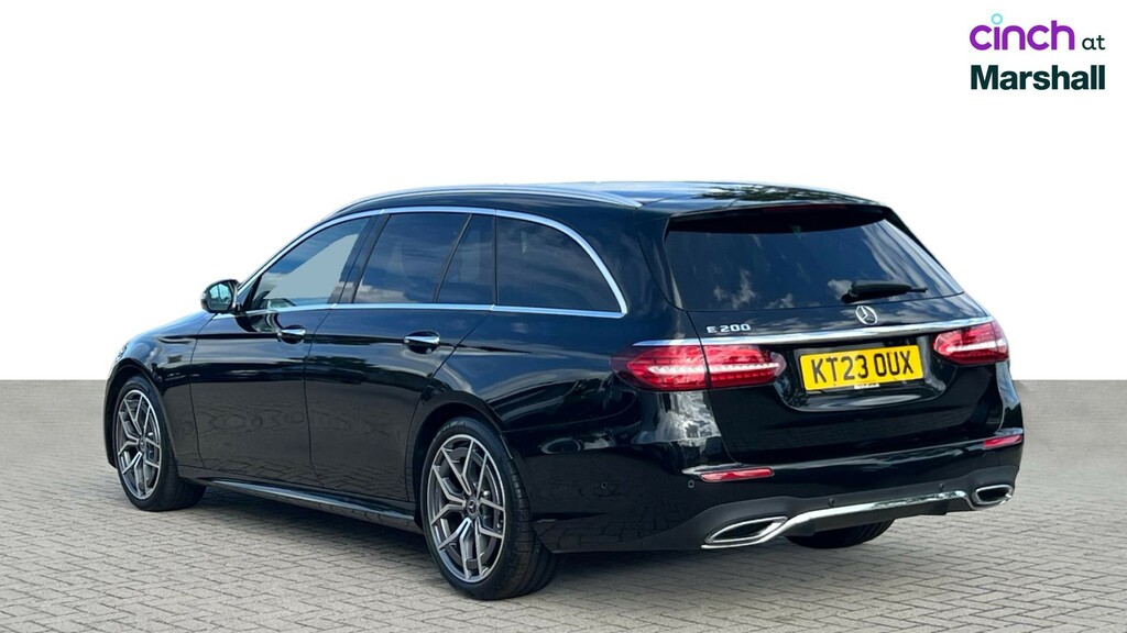 Mercedes-Benz E Class E220d 200 Amg Line Night Ed Prem 9G-tronic 20 Black #5