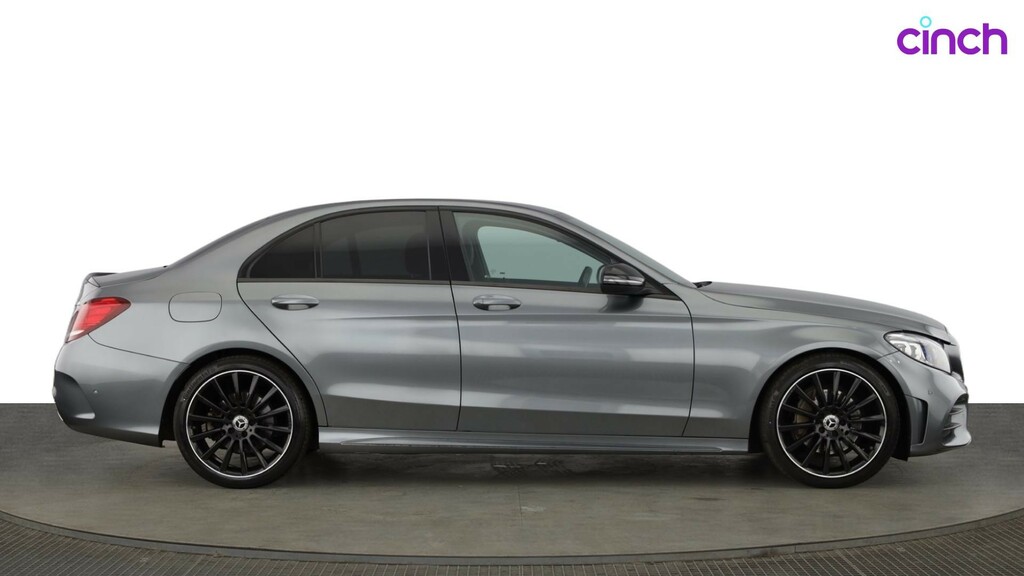 Mercedes-Benz C Class C 220 D Amg Line Night Edition Premium Silver #2