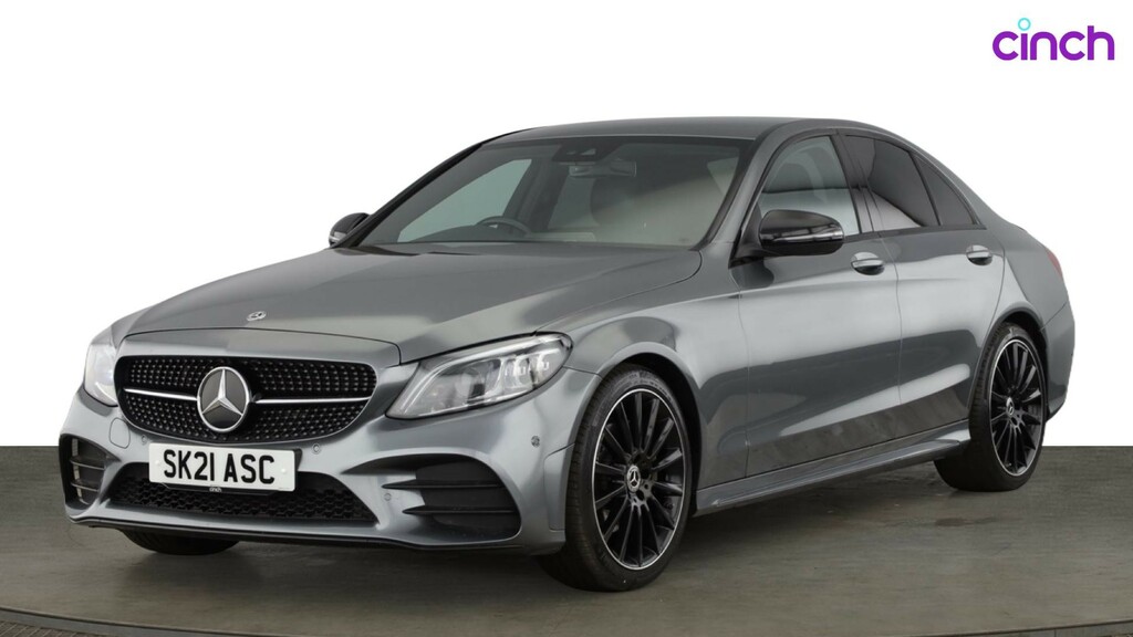 Mercedes-Benz C Class C 220 D Amg Line Night Edition Premium Silver #7