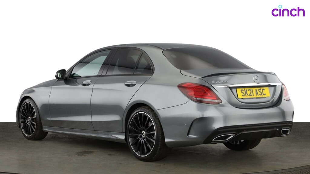 Mercedes-Benz C Class C 220 D Amg Line Night Edition Premium Silver #5