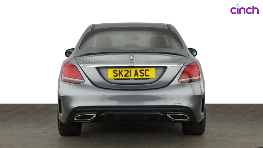 Mercedes-Benz C Class C 220 D Amg Line Night Edition Premium Silver #4
