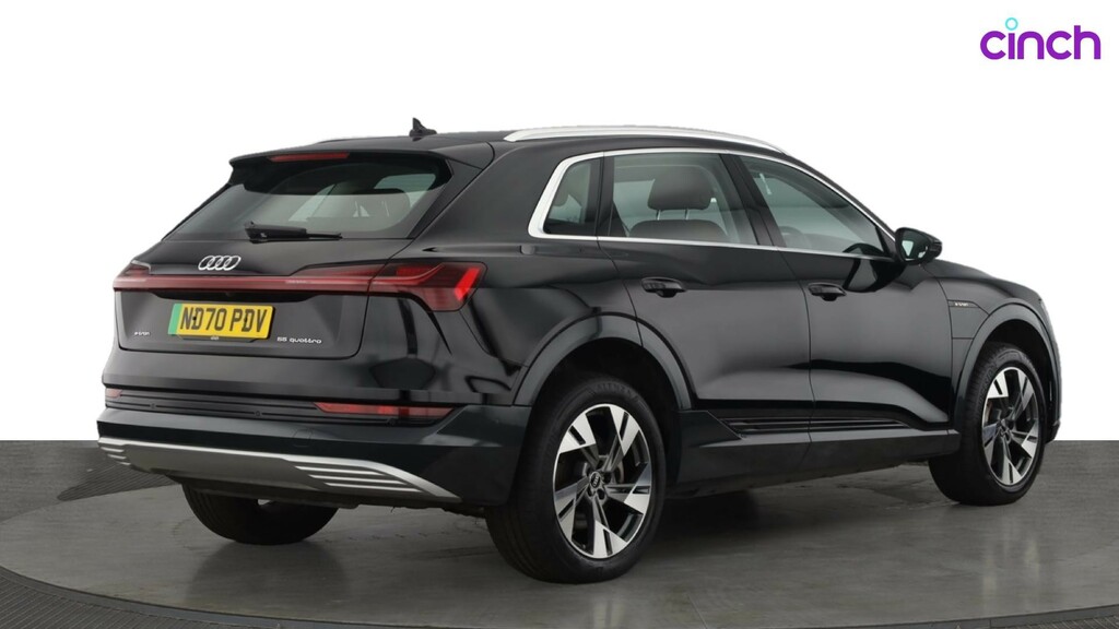 Audi E-tron 300Kw 55 Quattro 95Kwh Black Edition Blue #3