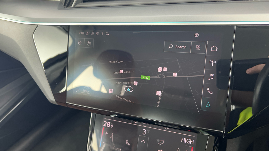 Audi E-tron 300Kw 55 Quattro 95Kwh Black Edition Blue #15