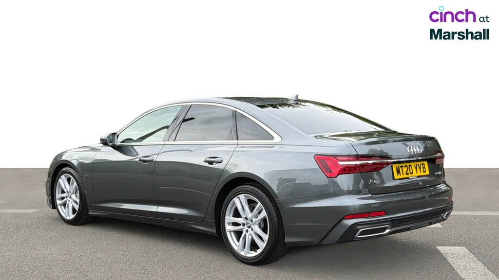 Audi A6 45 Tfsi Quattro Black Edition S Tronic 2020 White #5