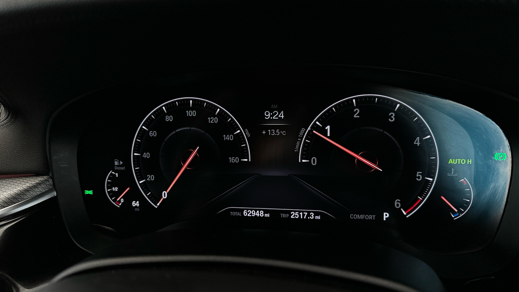 BMW 5 Series 520D M Sport Grey #18