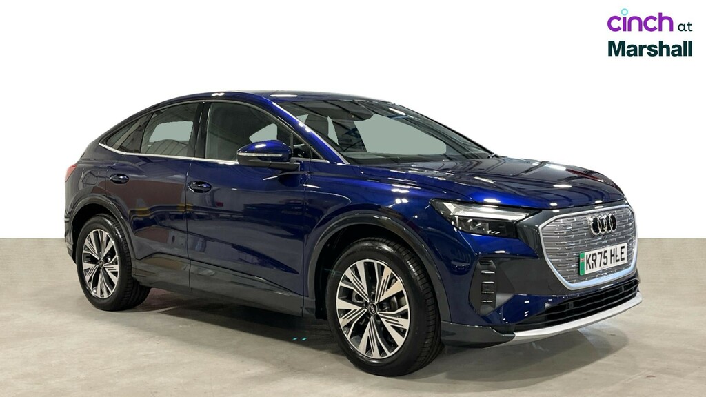 Audi Q4 E Tron Audi Q4 Sportback S Line 45 E-tron 210,00 Kw Blue #1