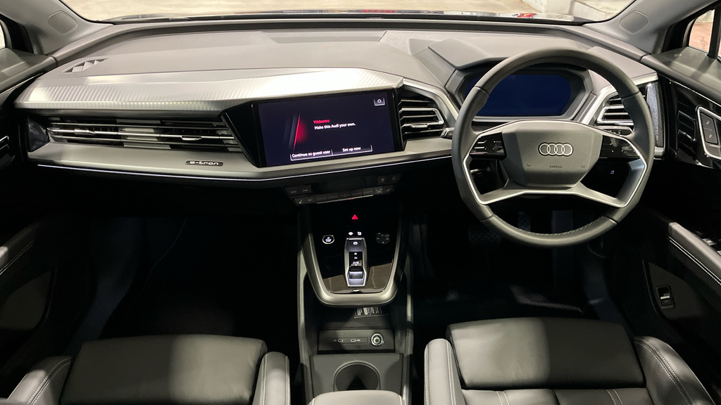 Audi Q4 E Tron Audi Q4 Sportback S Line 45 E-tron 210,00 Kw Blue #11