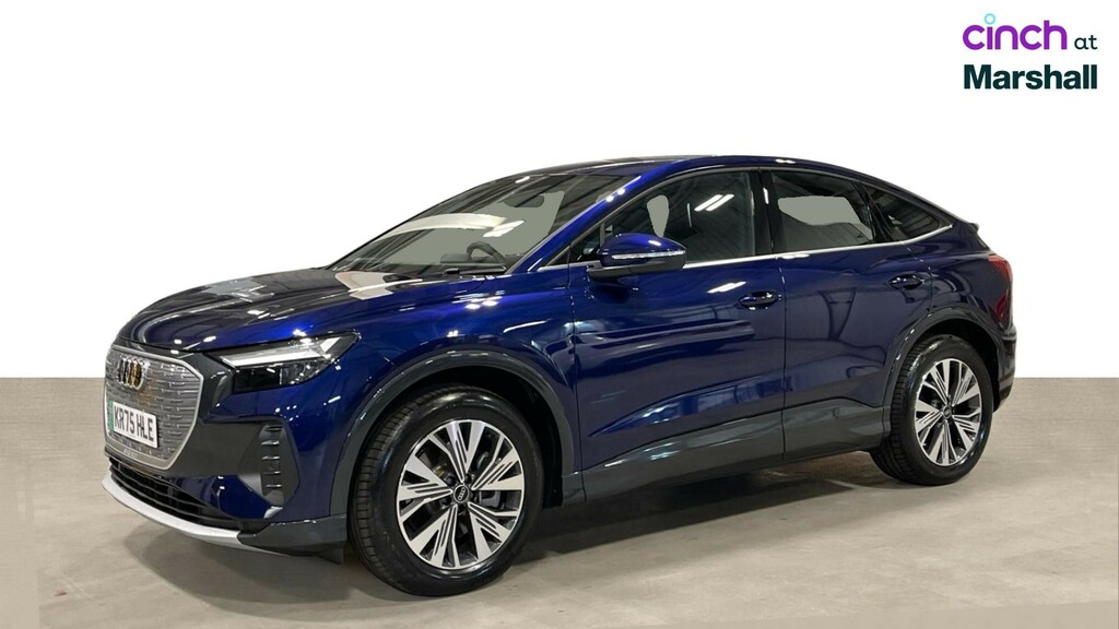 Audi Q4 E Tron Audi Q4 Sportback S Line 45 E-tron 210,00 Kw Blue #8