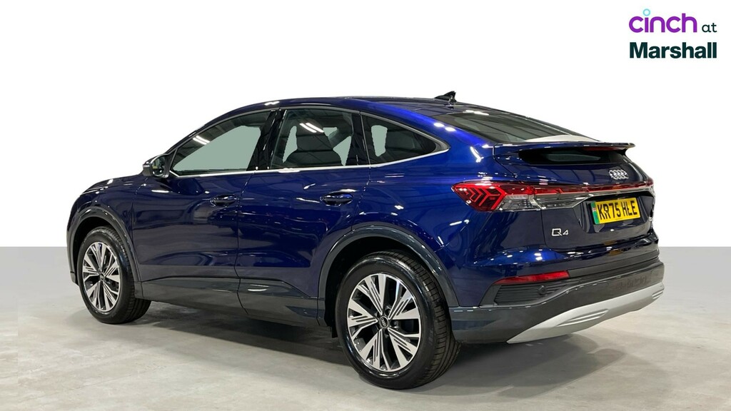 Audi Q4 E Tron Audi Q4 Sportback S Line 45 E-tron 210,00 Kw Blue #5