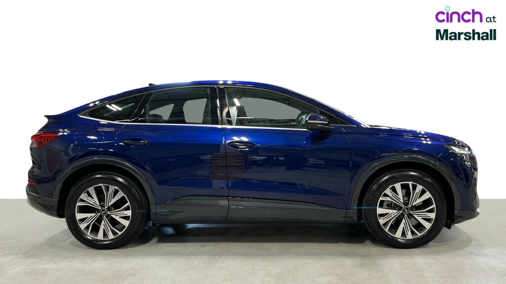 Audi Q4 E Tron Audi Q4 Sportback S Line 45 E-tron 210,00 Kw Blue #2