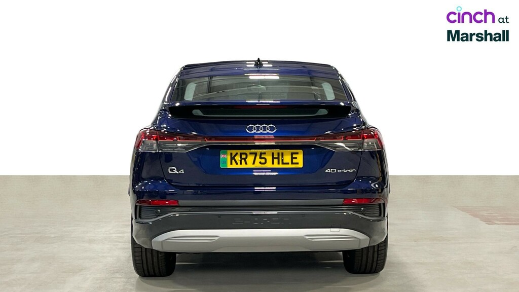 Audi Q4 E Tron Audi Q4 Sportback S Line 45 E-tron 210,00 Kw Blue #4