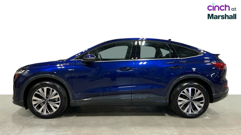 Audi Q4 E Tron Audi Q4 Sportback S Line 45 E-tron 210,00 Kw Blue #6