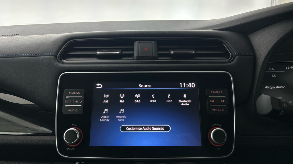 Nissan Leaf 39Kwh Tekna Hatchback 150 Ps White #13