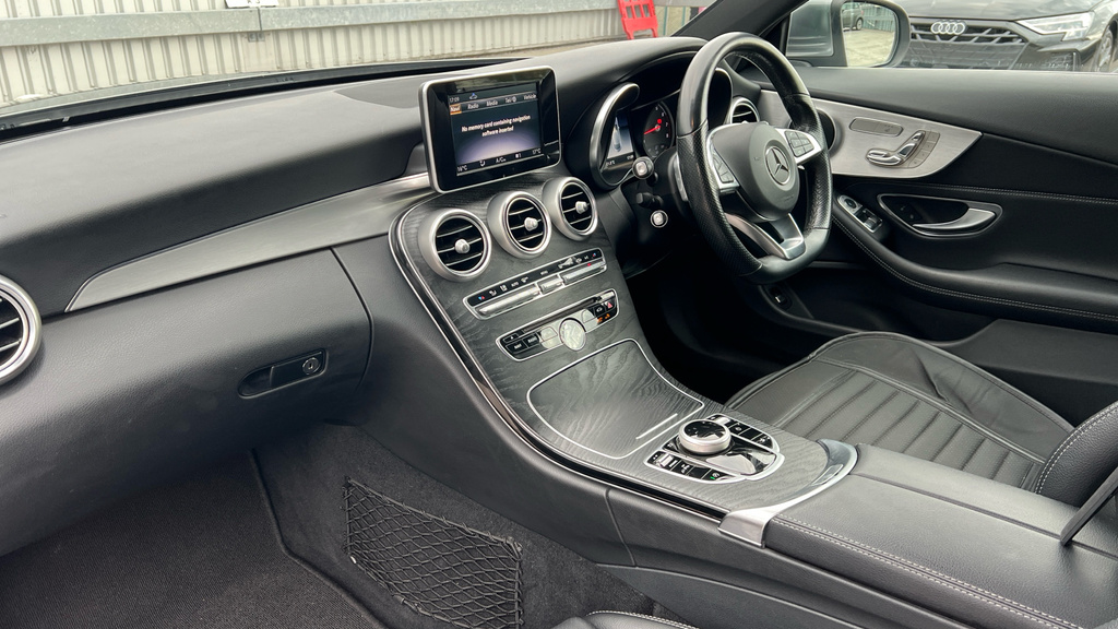 Mercedes-Benz C Class C220d Amg Line Premium Black #10