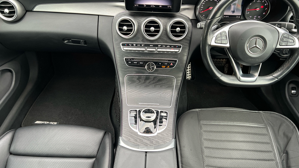Mercedes-Benz C Class C220d Amg Line Premium Black #11