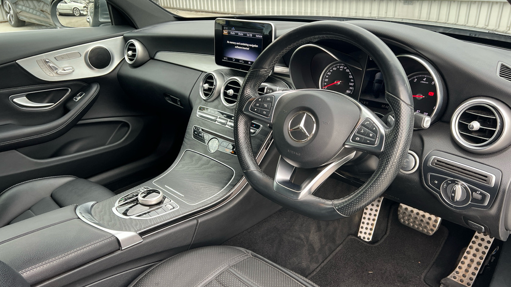 Mercedes-Benz C Class C220d Amg Line Premium Black #9