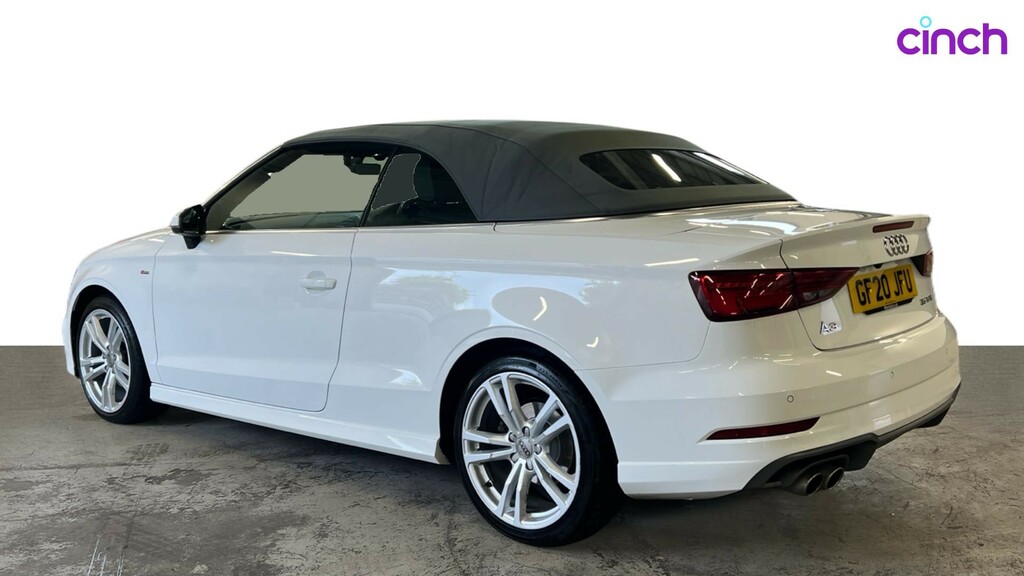 Audi A3 Cabriolet 35 Tfsi S Line S Tronic Tech Pack Black #6