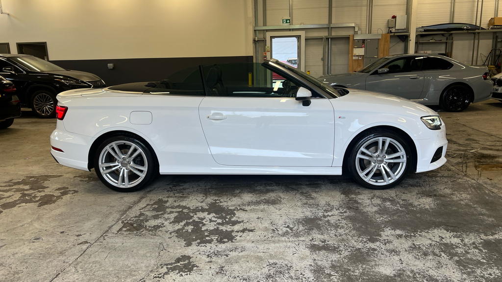 Audi A3 Cabriolet 35 Tfsi S Line S Tronic Tech Pack Black #3