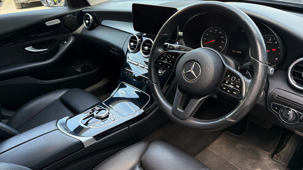 Mercedes-Benz C Class 2.1 C 220 D Amg Line 170 Bhp Blue #9