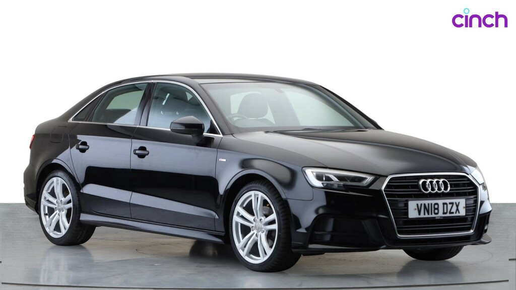 Audi A3 Saloon 2.0 Tdi Black Edition Euro 6 Ss 201 Grey #1