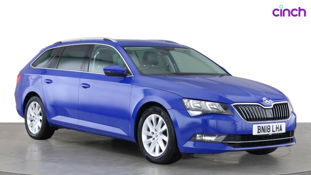 Skoda Superb 1.4 Tsi Act Se L Executive 2018 Blue #1
