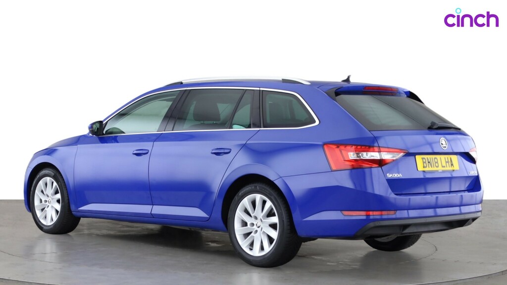 Skoda Superb 1.4 Tsi Act Se L Executive 2018 Blue #7