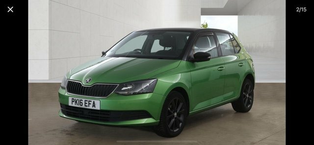 Skoda Fabia 1.2 Tsi Colour Edition Hatchback Green