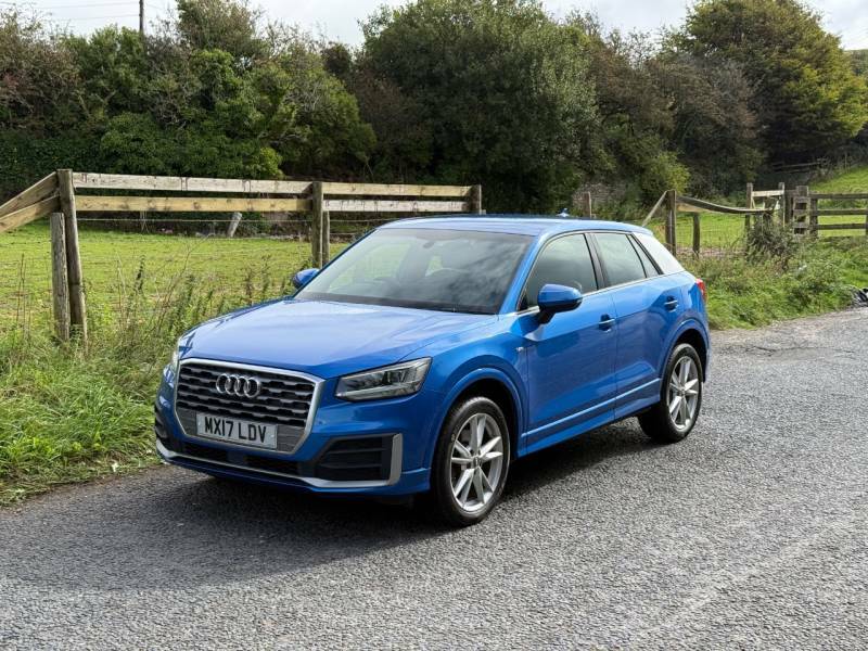 Audi Q2 1.6 Tdi S Line - 2017 17 MX17LDV Blue