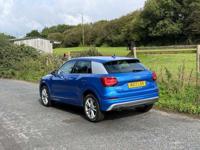 Audi Q2 1.6 Tdi S Line - 2017 17 MX17LDV Blue #5