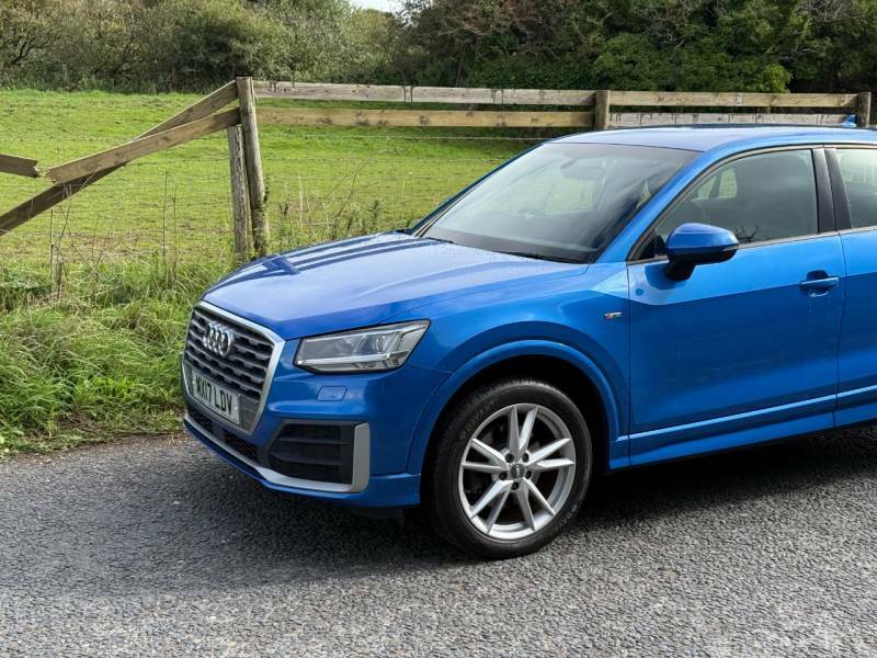 Audi Q2 1.6 Tdi S Line - 2017 17 MX17LDV Blue #2