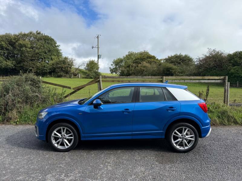 Audi Q2 1.6 Tdi S Line - 2017 17 MX17LDV Blue #3