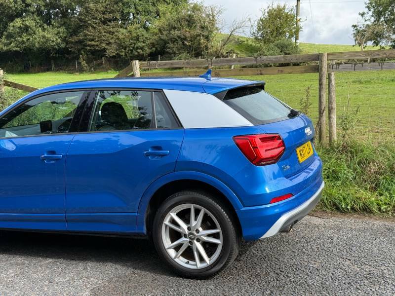Audi Q2 1.6 Tdi S Line - 2017 17 MX17LDV Blue #4