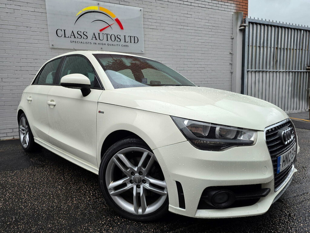 Audi A1 1.6 Tdi S Line Sportback Euro 5 Ss White