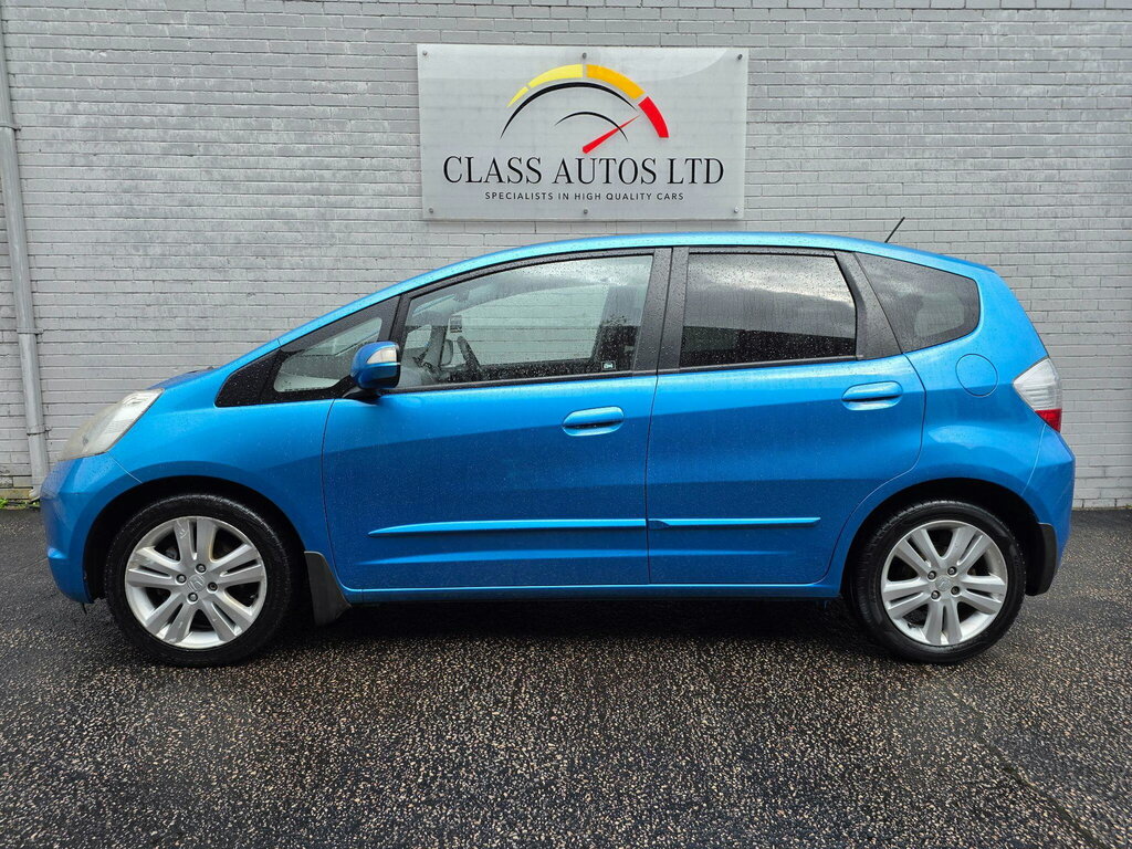 Honda Jazz 1.4 I-vtec Ex I Shift Euro 4 SD10HXE Blue #6