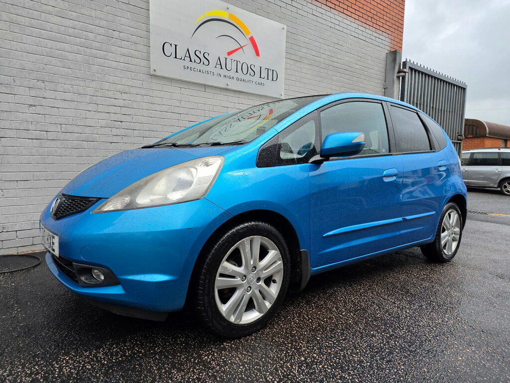 Honda Jazz 1.4 I-vtec Ex I Shift Euro 4 SD10HXE Blue #3